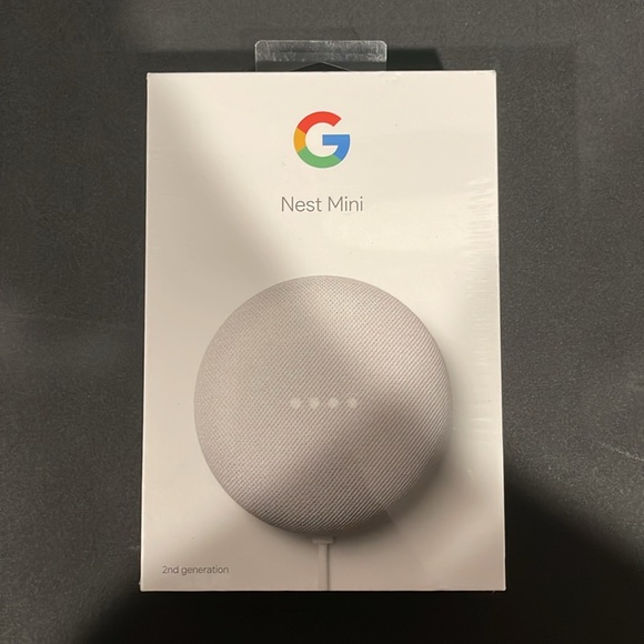 Google Nest Mini (2nd Generation) Smart Speaker - Chalk - Picture 5 of 5